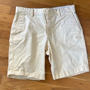 Men’s white shorts